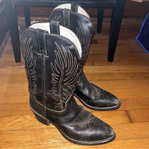 Durango Black Cowboy Boots - Women’s Size 11, Mens Size 9